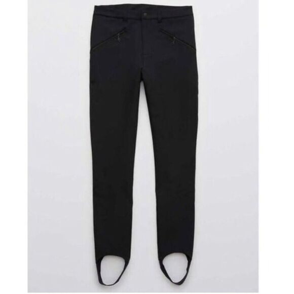 Offline by aerie pants chill side stirrups snow ski pants water resistant NWT - Picture 2 of 6